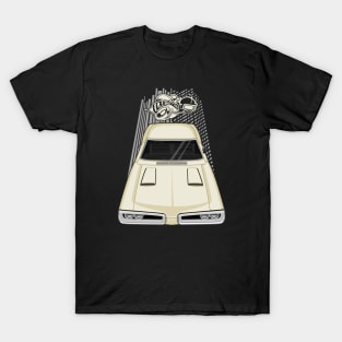 Dodge Coronet Super Bee 1970 - beige T-Shirt